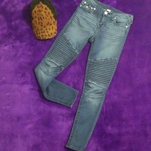 TRJ Moto Super Skinny Jeans